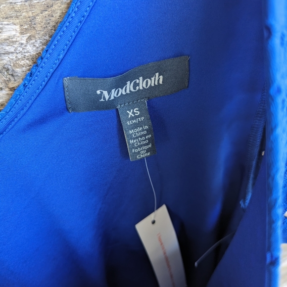 Modcloth Light Shining Through Babydoll Dress - Picture 2 of 10